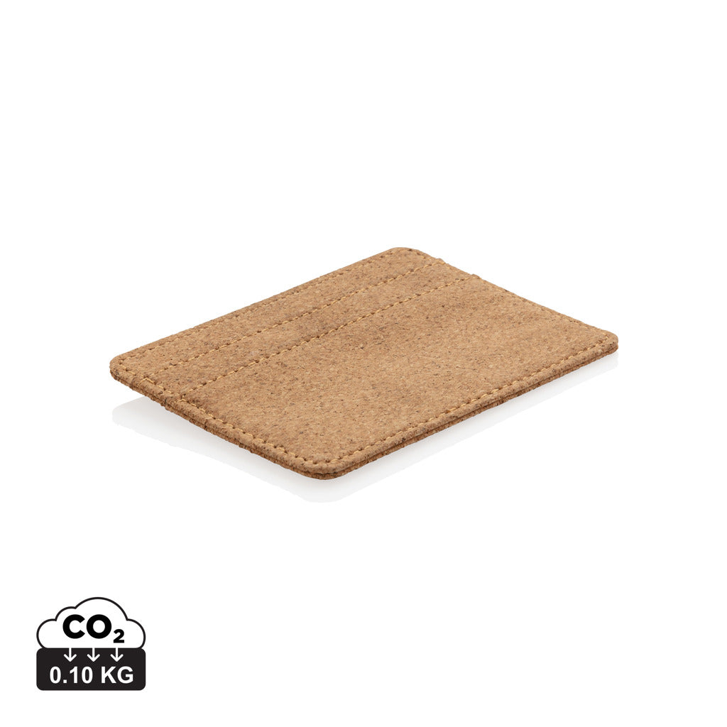 Cork secure RFID slim wallet - Brown