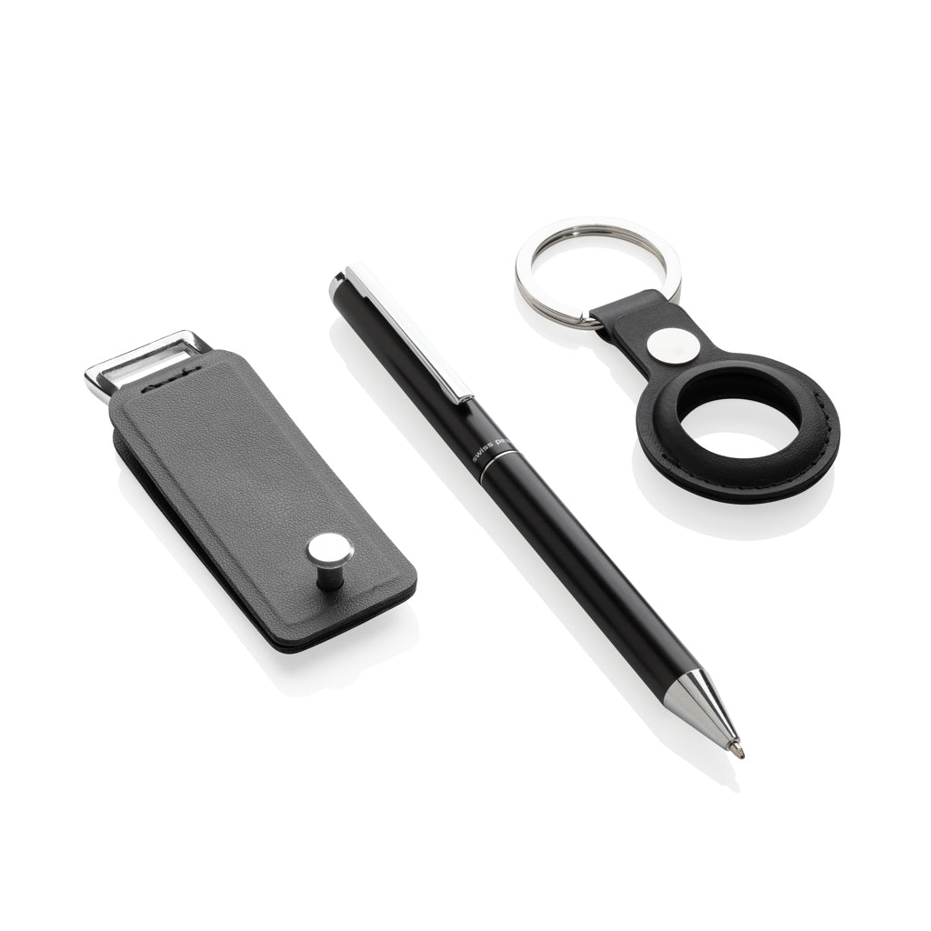SP Tula RCS certified rPU 3 piece deluxe gift set - Black