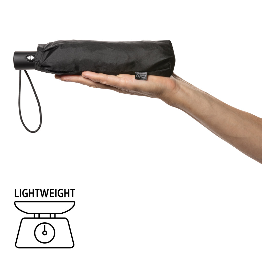 SP Aware™ RPET Ultra-light full auto 20.5”umbrella - Black