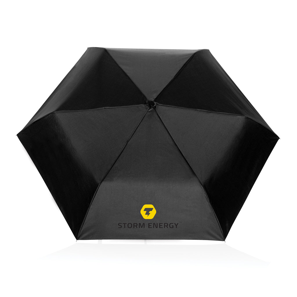 SP Aware™ RPET Ultra-light full auto 20.5”umbrella - Black