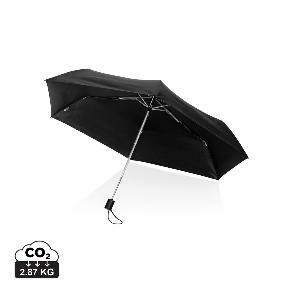 SP Aware™ RPET Ultra-light full auto 20.5”umbrella - Black