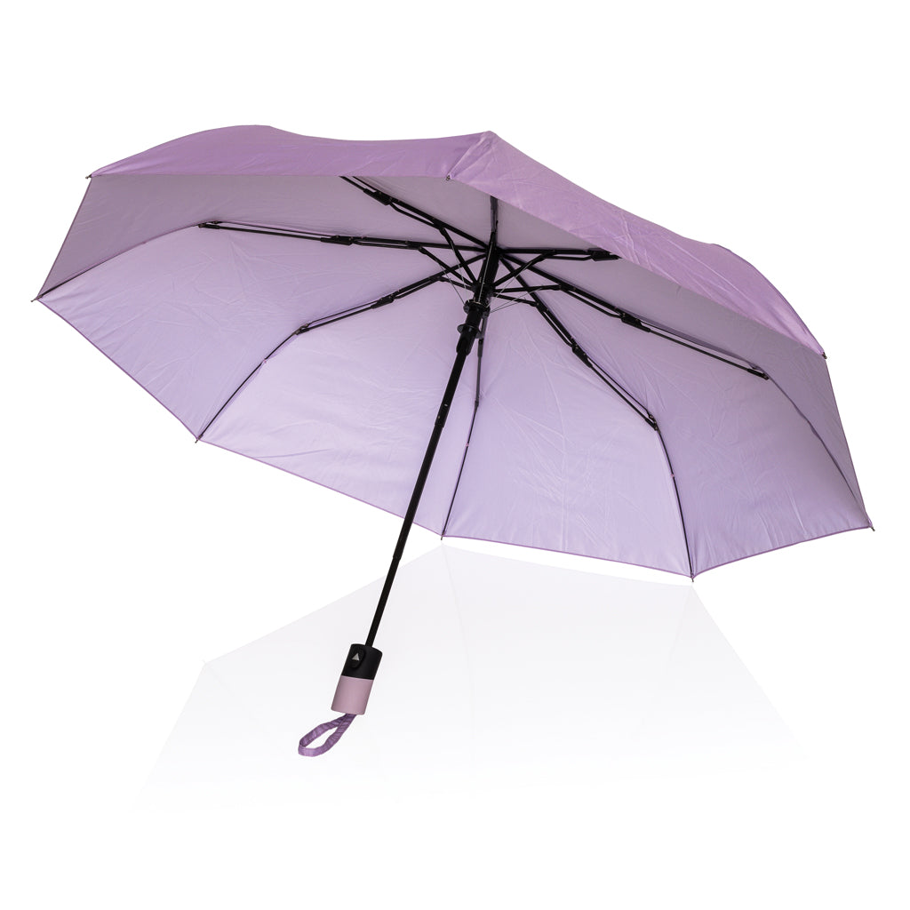 21' Impact AWARE™ 190T mini auto open umbrella - Lavender