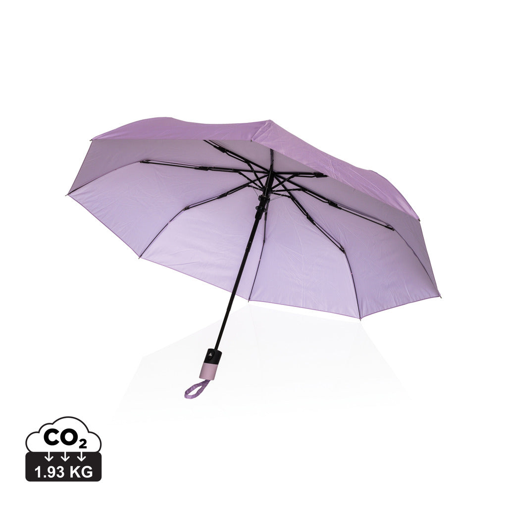 21' Impact AWARE™ 190T mini auto open umbrella - Lavender