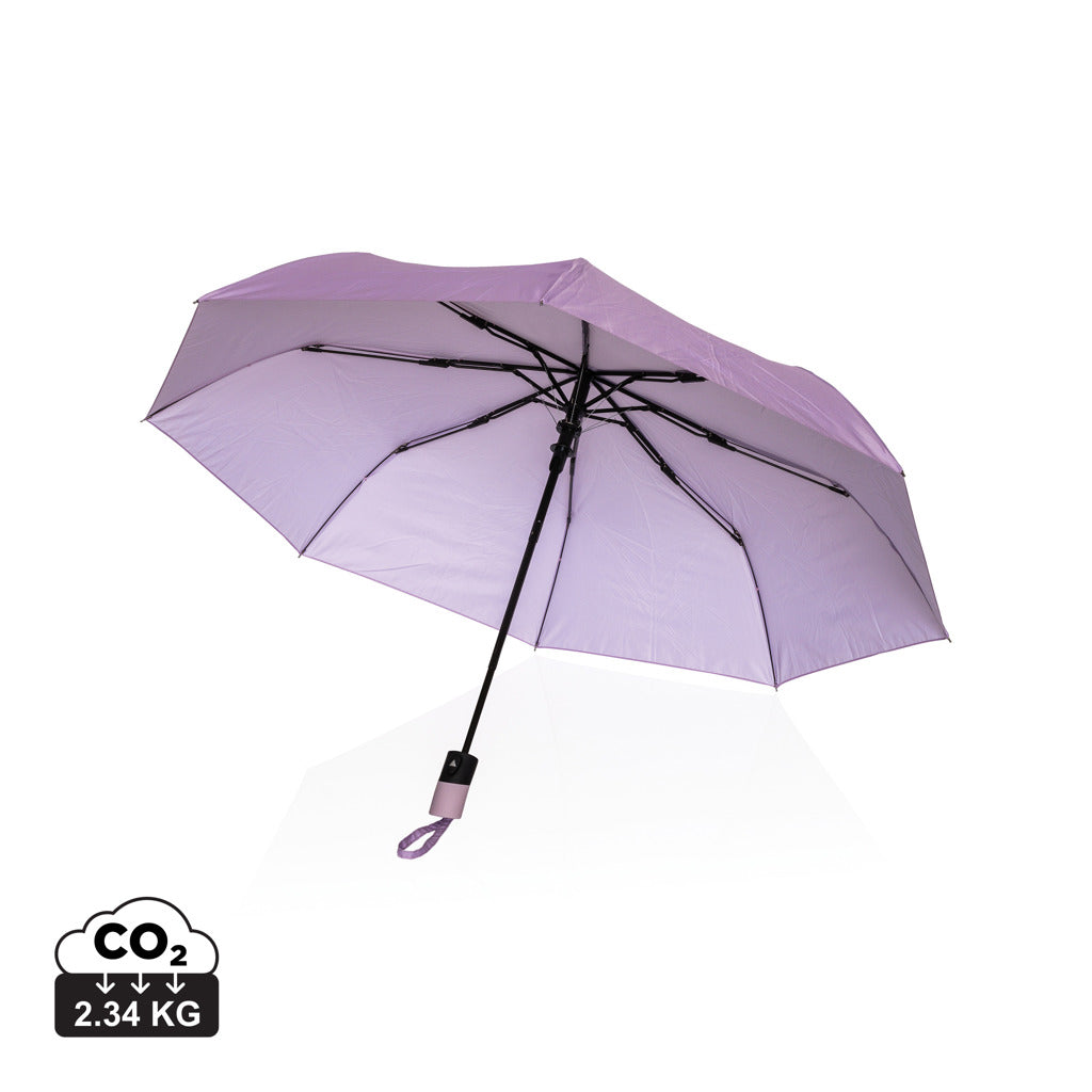 21' Impact AWARE™ 190T mini auto open umbrella - Lavender