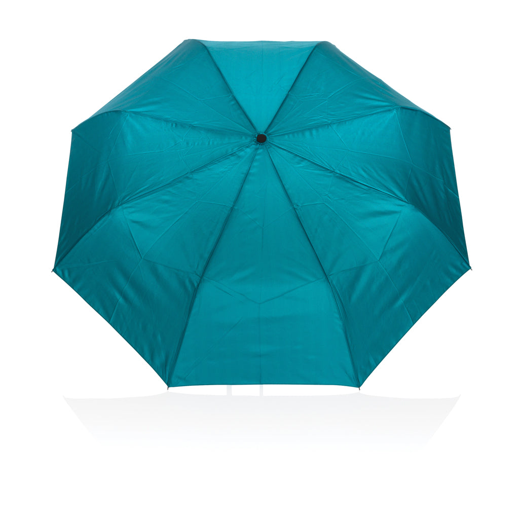21' Impact AWARE™ 190T mini auto open umbrella - Verdigris