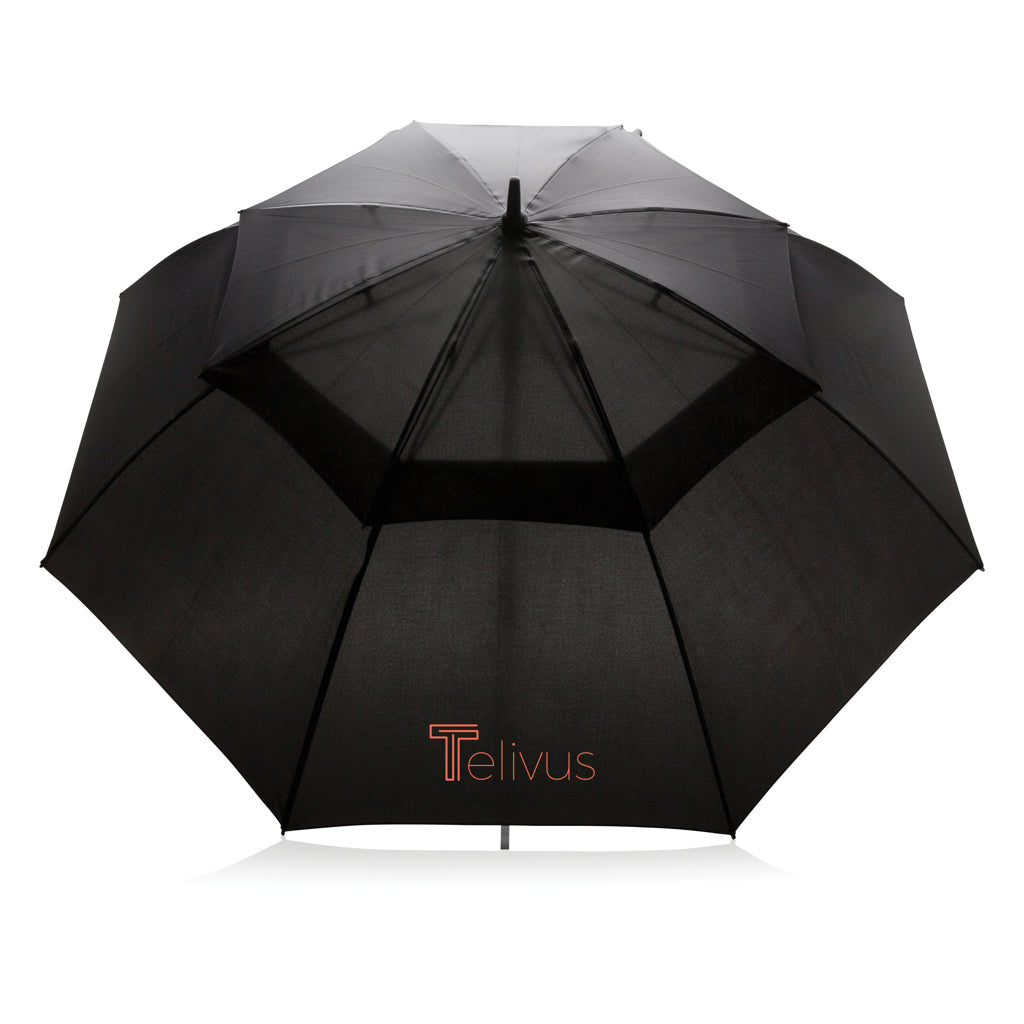 Swiss Peak AWARE™ Tornado 30' storm umbrella - Black