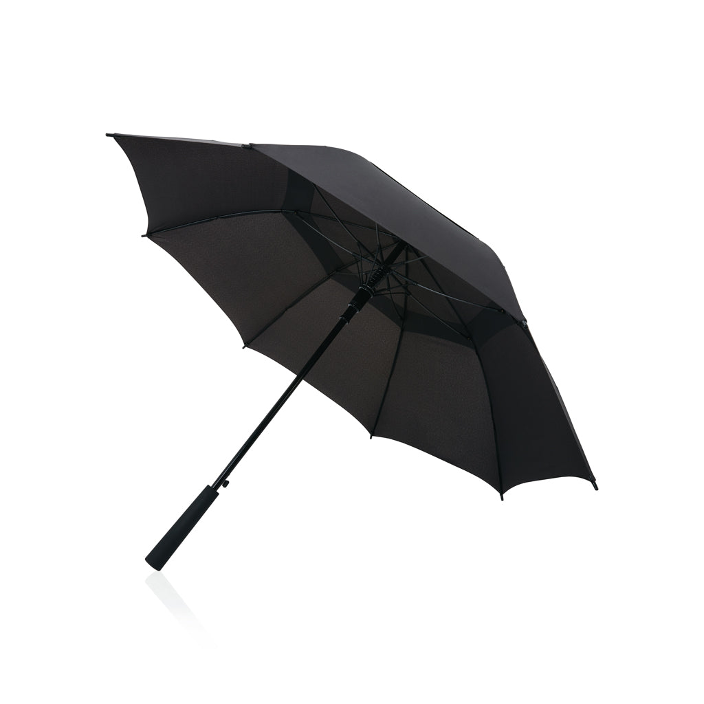 Swiss peak AWARE™ Tornado 23” storm umbrella - Black