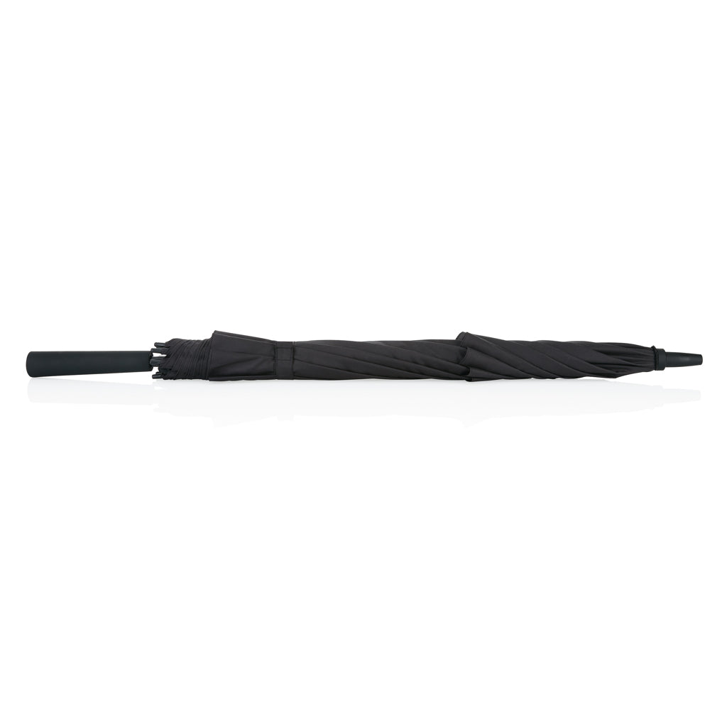 Swiss peak AWARE™ Tornado 23” storm umbrella - Black