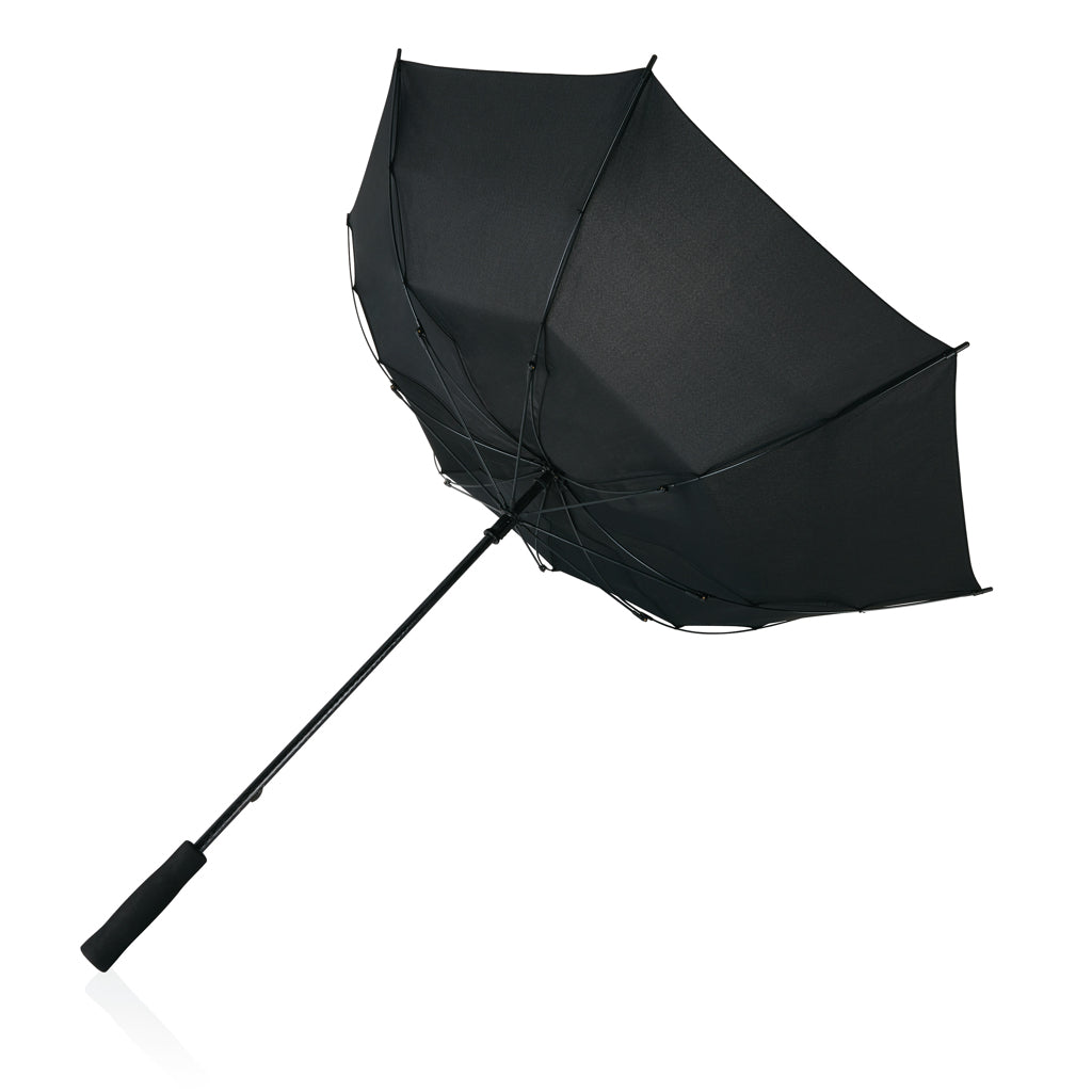 Swiss peak AWARE™ Tornado 23” storm umbrella - Black