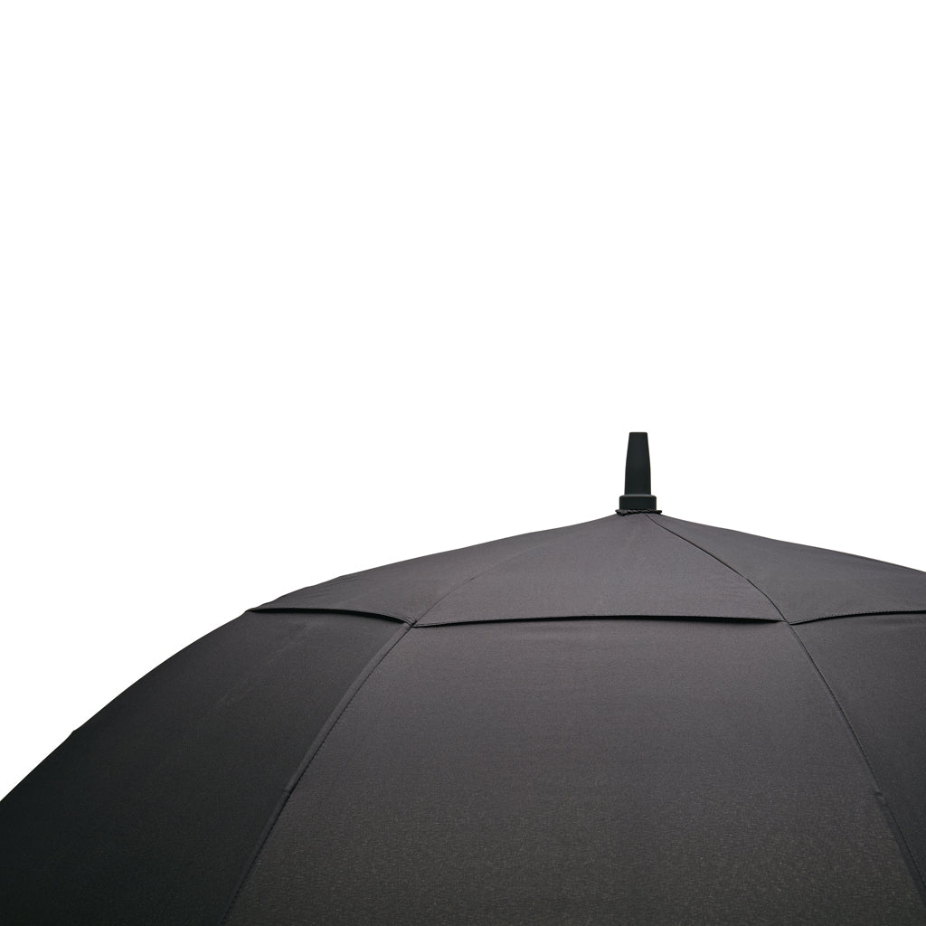 Swiss peak AWARE™ Tornado 23” storm umbrella - Black