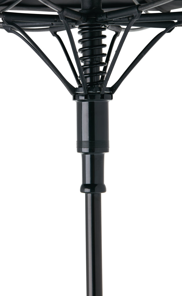 Swiss peak AWARE™ Tornado 23” storm umbrella - Black