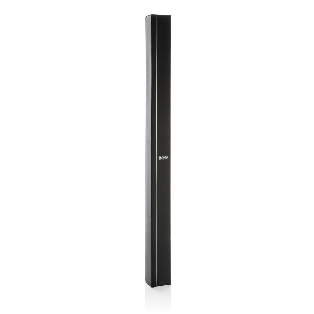 Swiss peak AWARE™ Tornado 23” storm umbrella - Black
