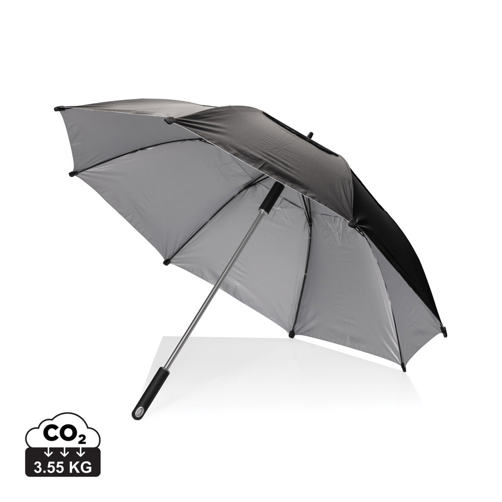 AWARE™ 27' Hurricane storm umbrella - Black