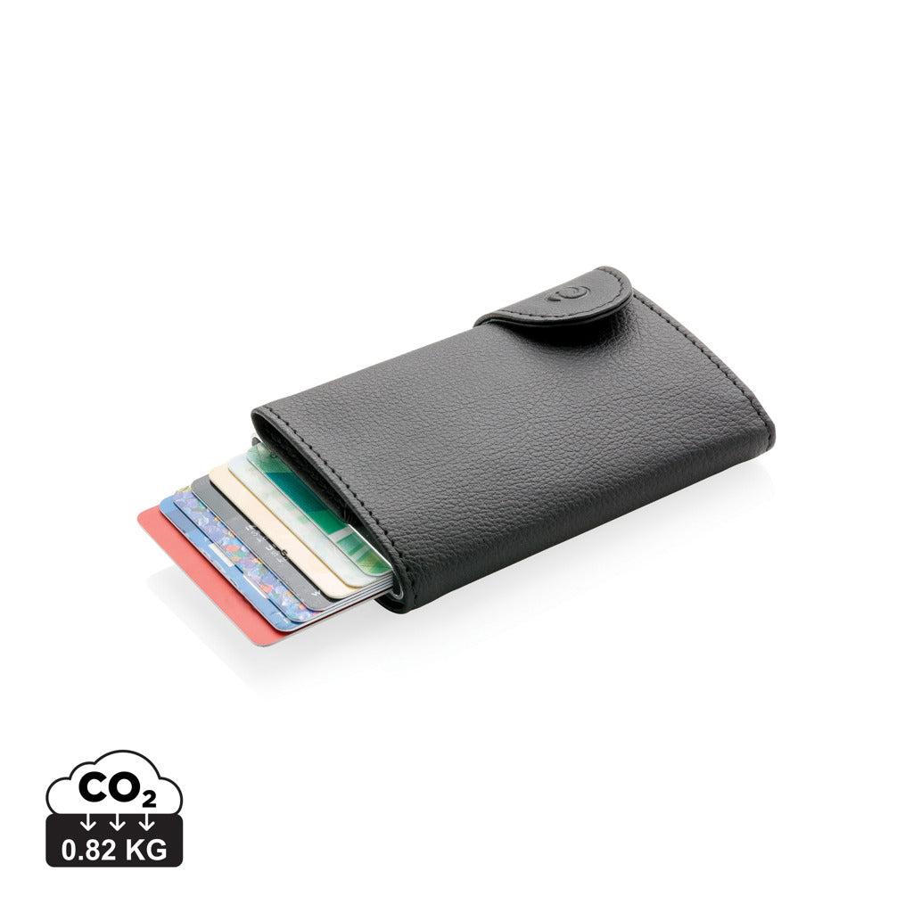 C-Secure RFID card holder & wallet - Black