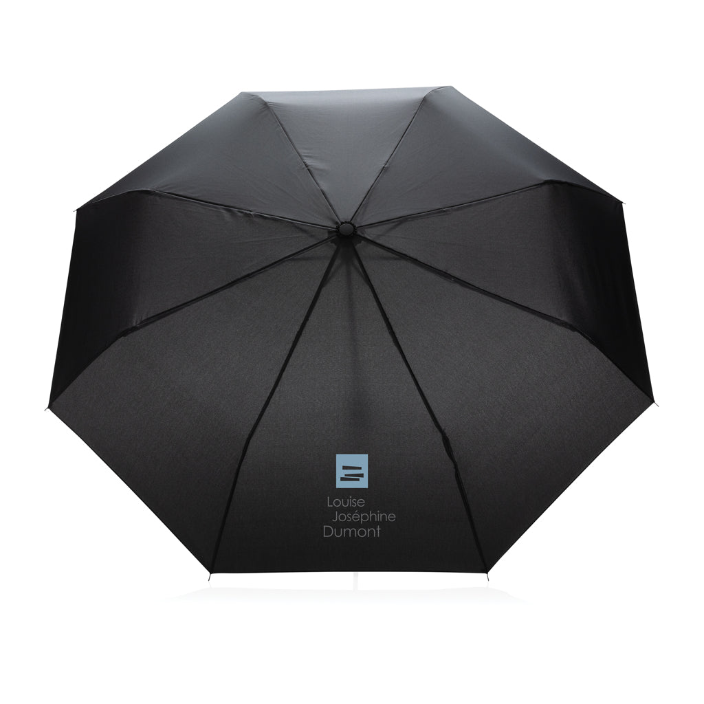 20.5' Impact AWARE™ RPET 190T mini umbrella - Black