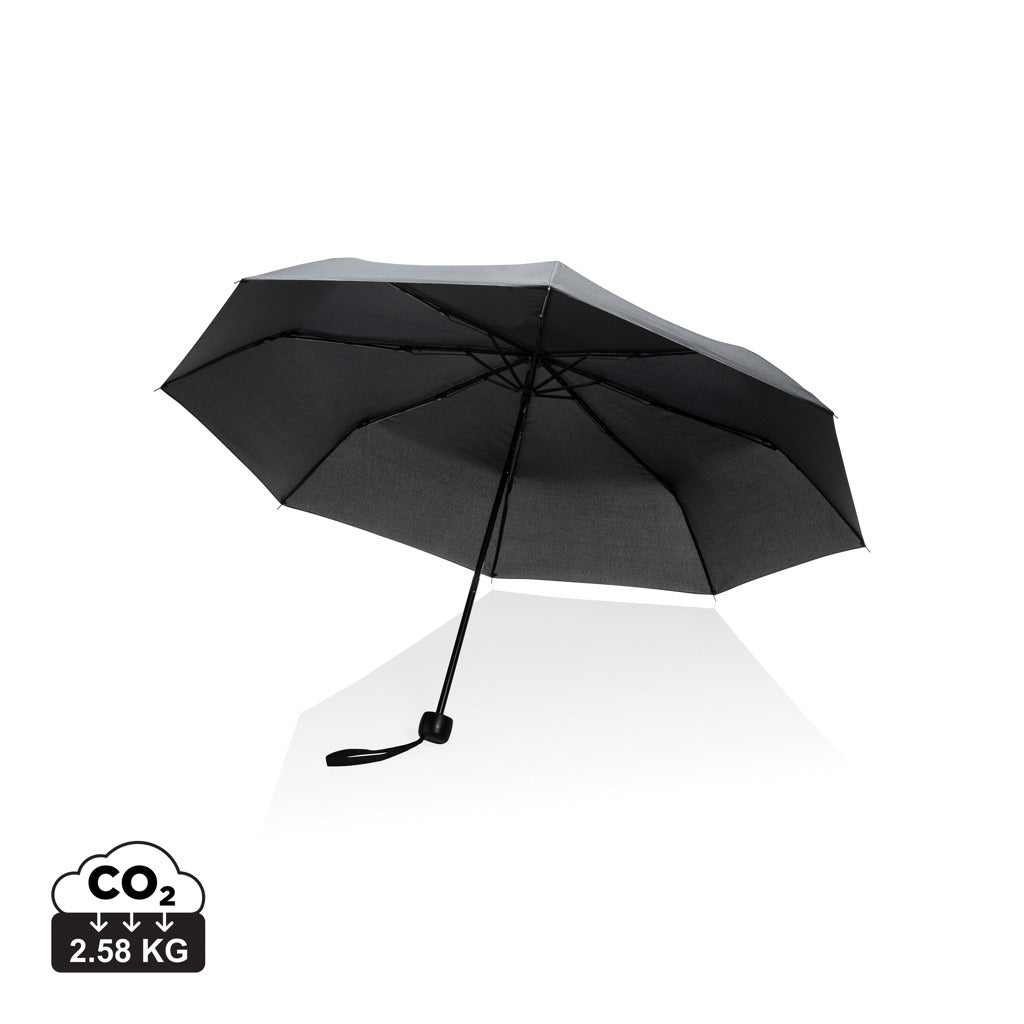 20.5' Impact AWARE™ RPET 190T mini umbrella - Black