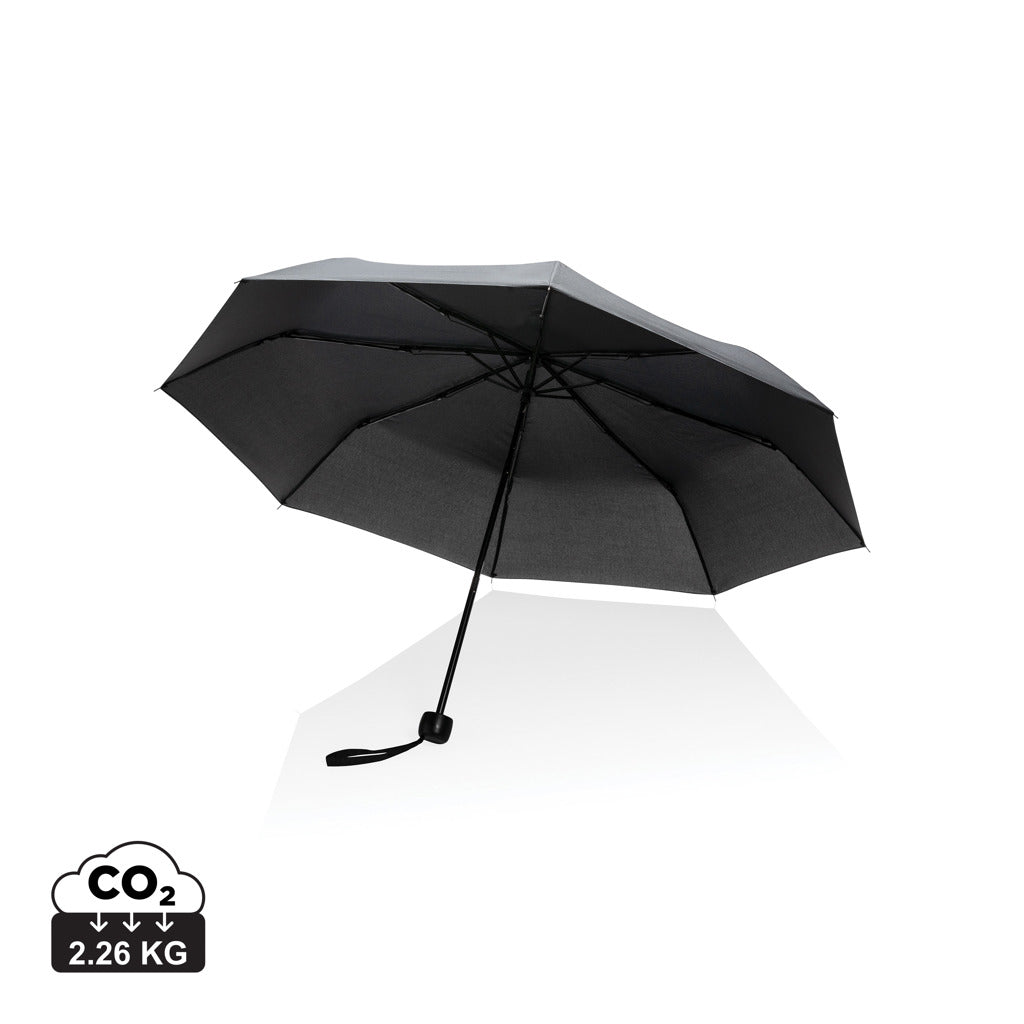 20.5' Impact AWARE™ RPET 190T mini umbrella - Black