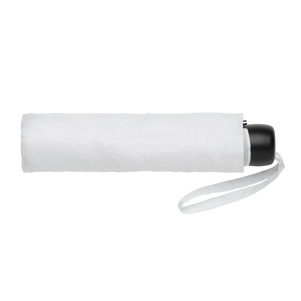 20.5' Impact AWARE™ RPET 190T mini umbrella - White
