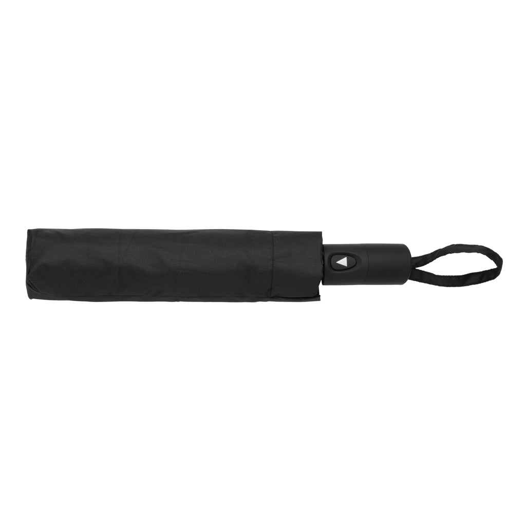 21' Impact AWARE™ RPET 190T mini auto open umbrella - Black