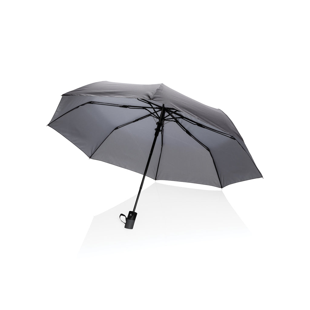 21' Impact AWARE™ RPET 190T mini auto open umbrella - Anthracite