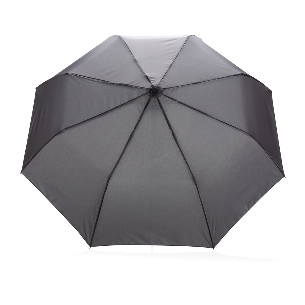 21' Impact AWARE™ RPET 190T mini auto open umbrella - Anthracite