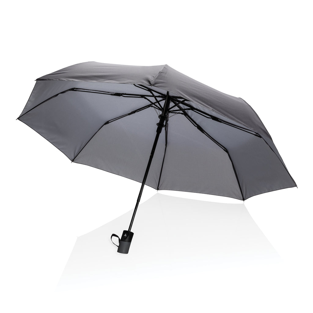 21' Impact AWARE™ RPET 190T mini auto open umbrella - Anthracite