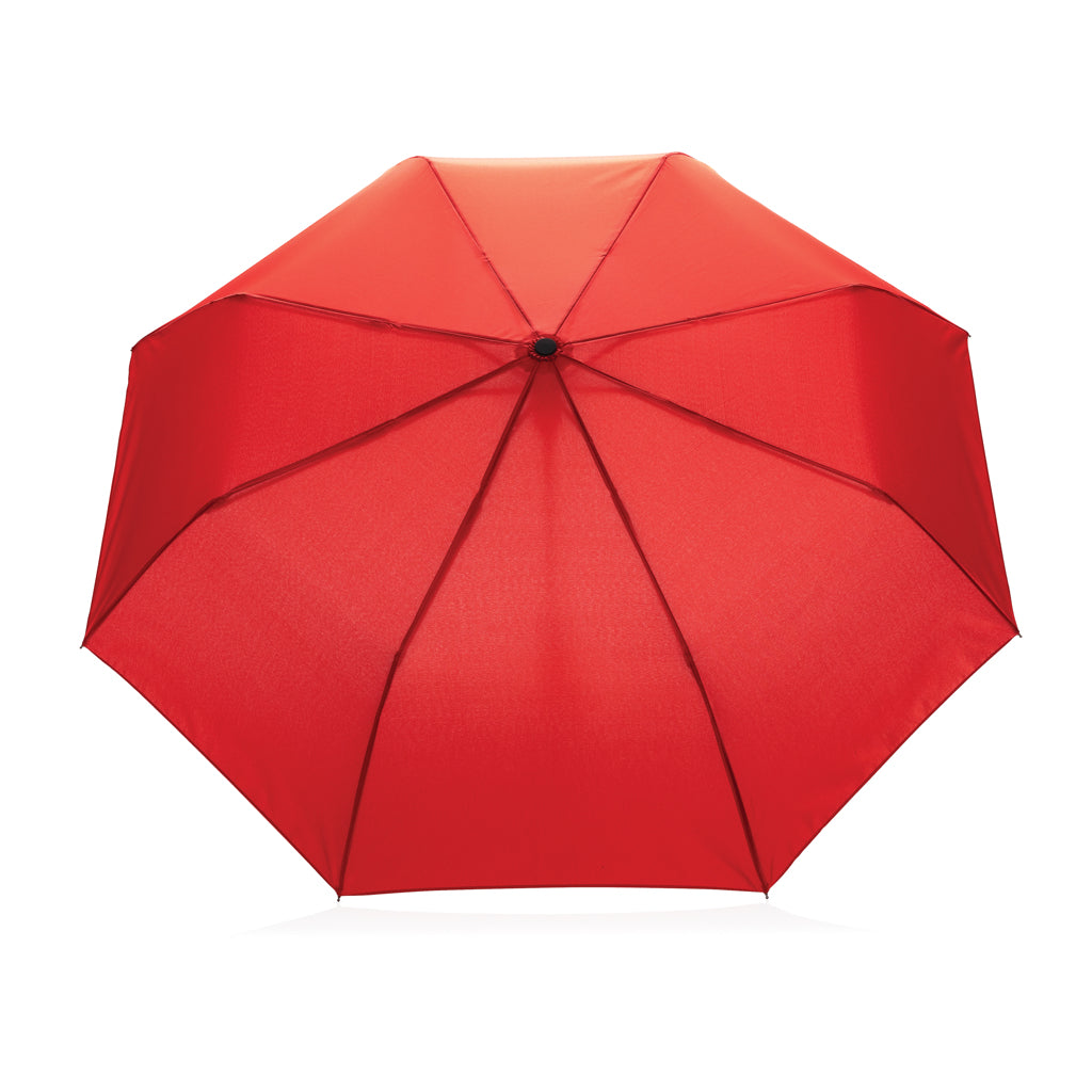 21' Impact AWARE™ RPET 190T mini auto open umbrella - Red