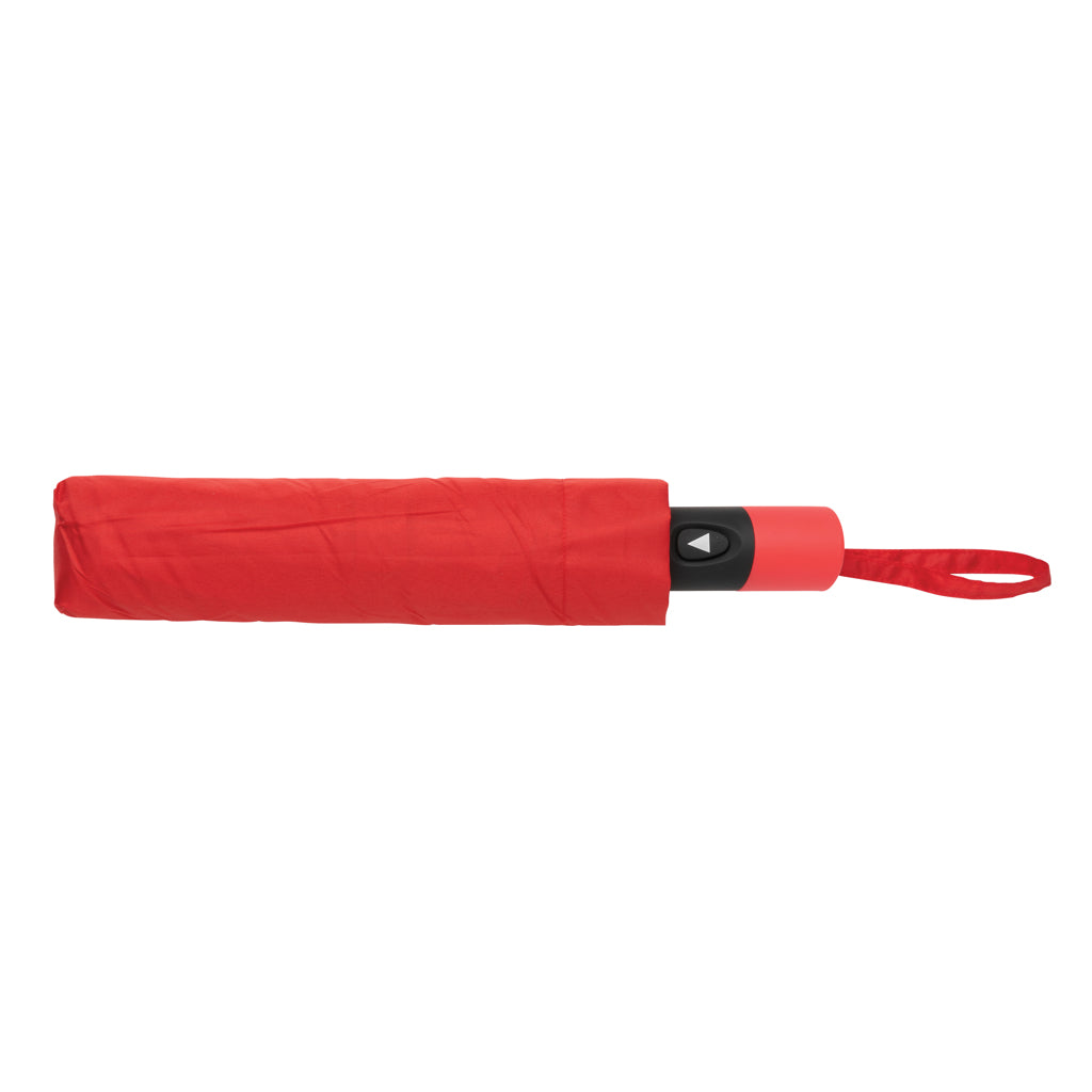 21' Impact AWARE™ RPET 190T mini auto open umbrella - Red