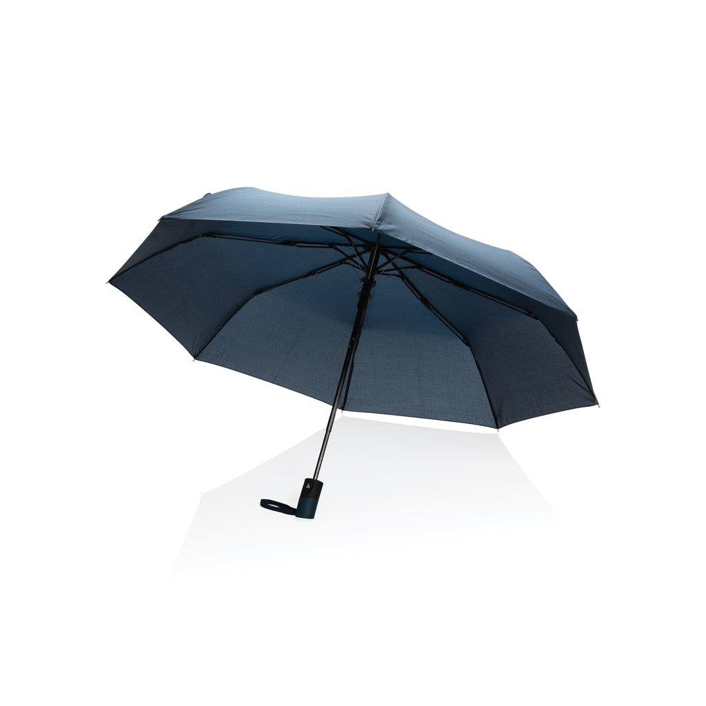 21' Impact AWARE™ RPET 190T mini auto open umbrella - Navy