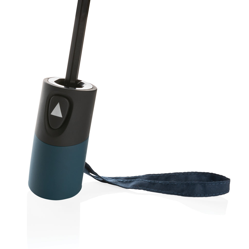 21' Impact AWARE™ RPET 190T mini auto open umbrella - Navy