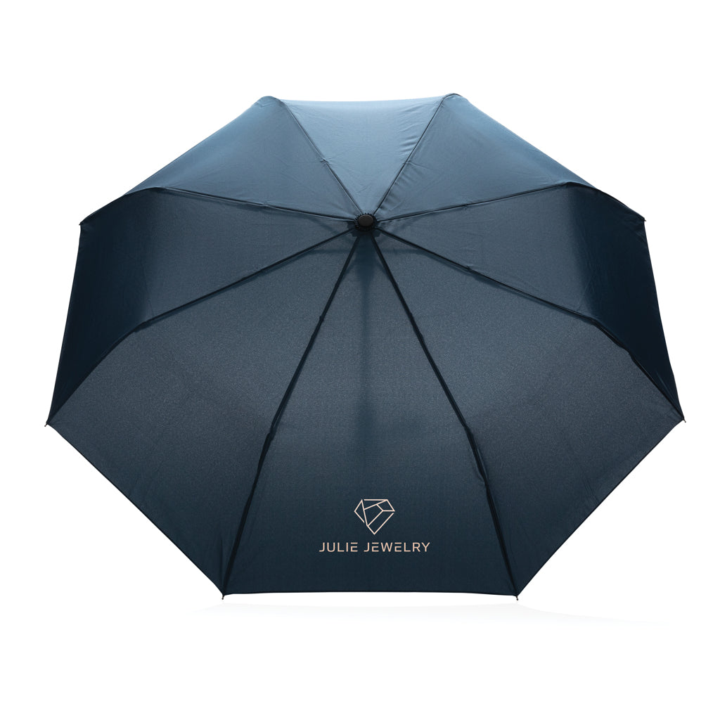 21' Impact AWARE™ RPET 190T mini auto open umbrella - Navy
