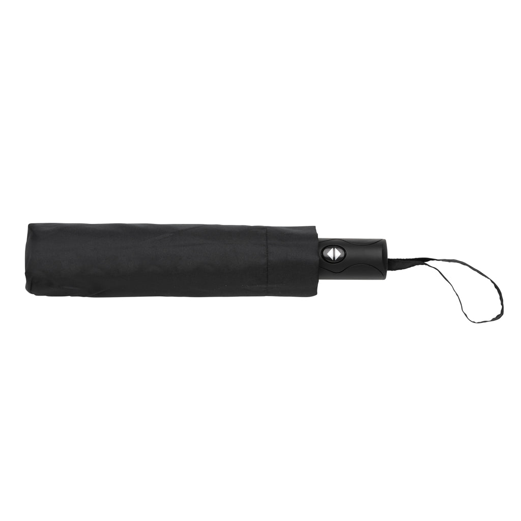21' Impact AWARE™ RPET 190T auto open/close umbrella - Black