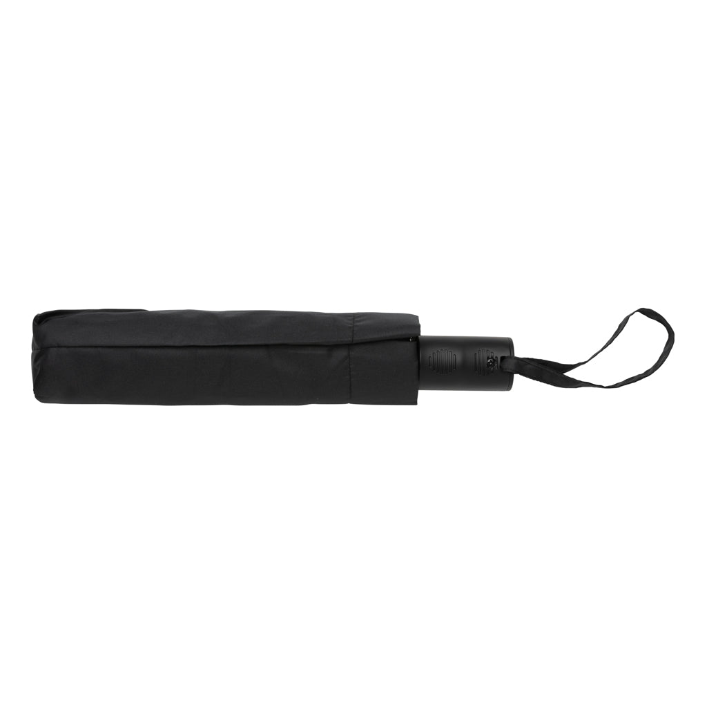 21' Impact AWARE™ RPET 190T auto open/close umbrella - Black