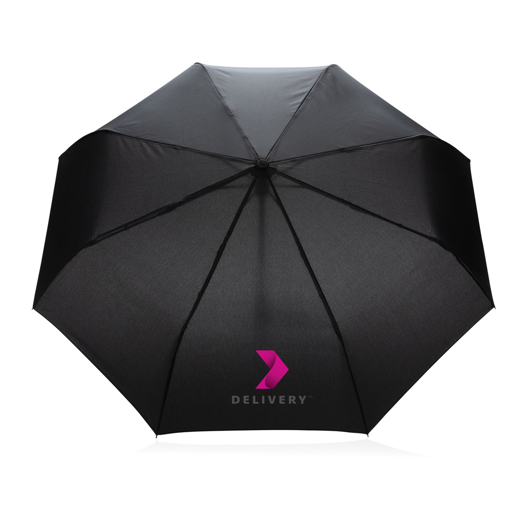 21' Impact AWARE™ RPET 190T auto open/close umbrella - Black