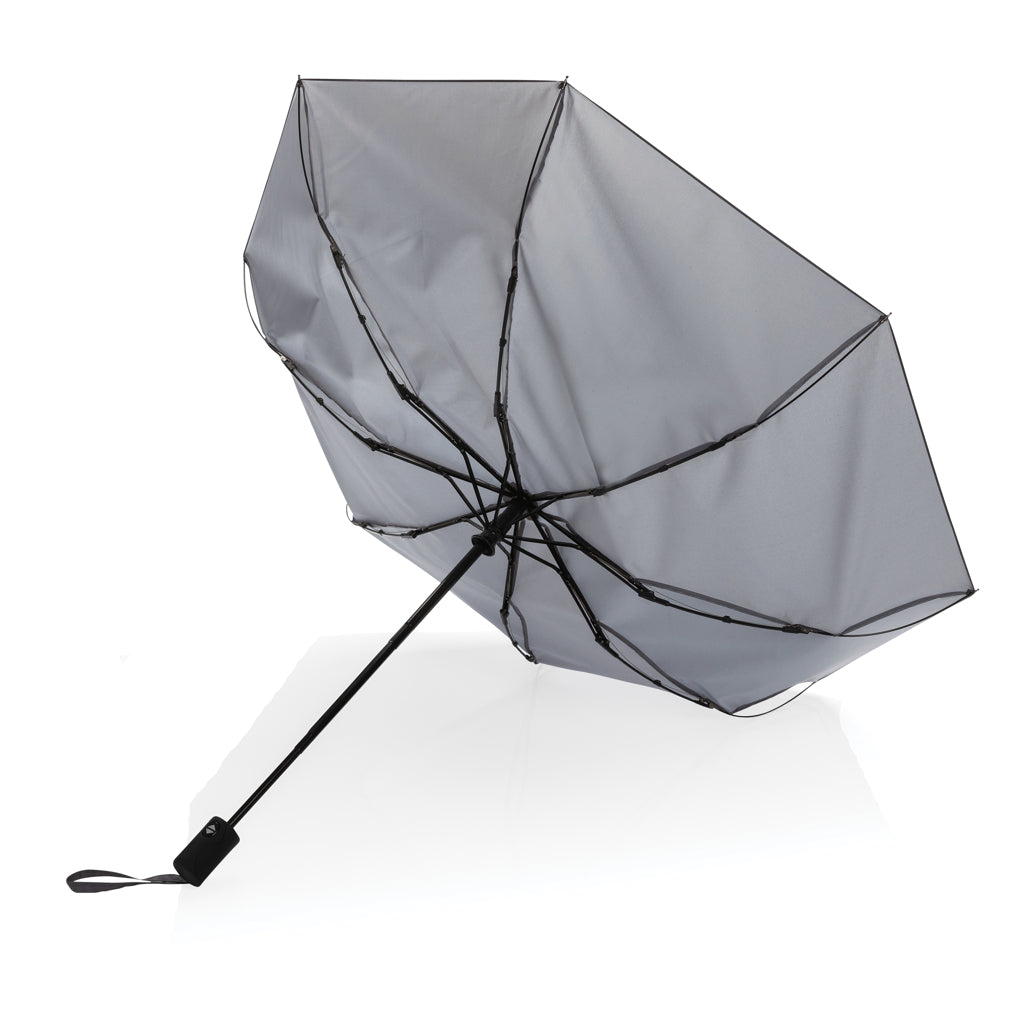 21' Impact AWARE™ RPET 190T auto open/close umbrella - Anthracite