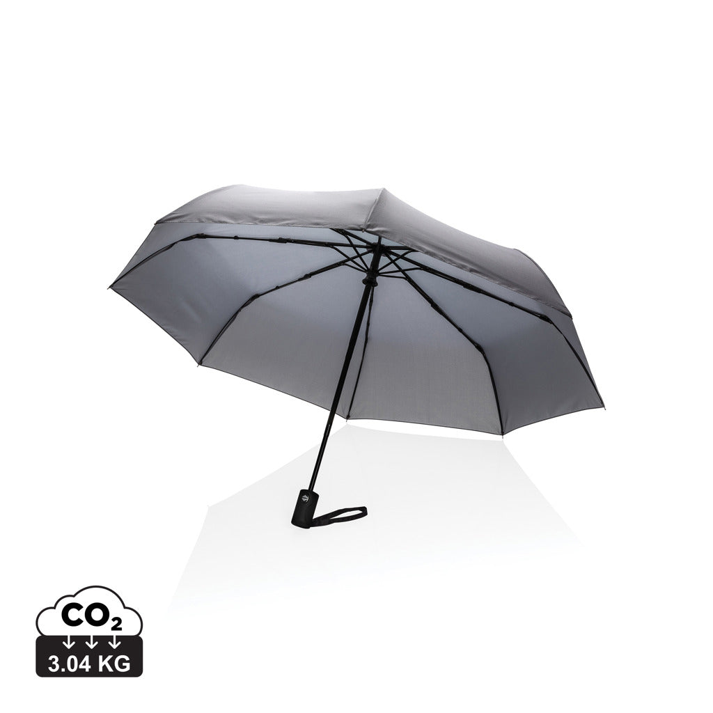 21' Impact AWARE™ RPET 190T auto open/close umbrella - Anthracite