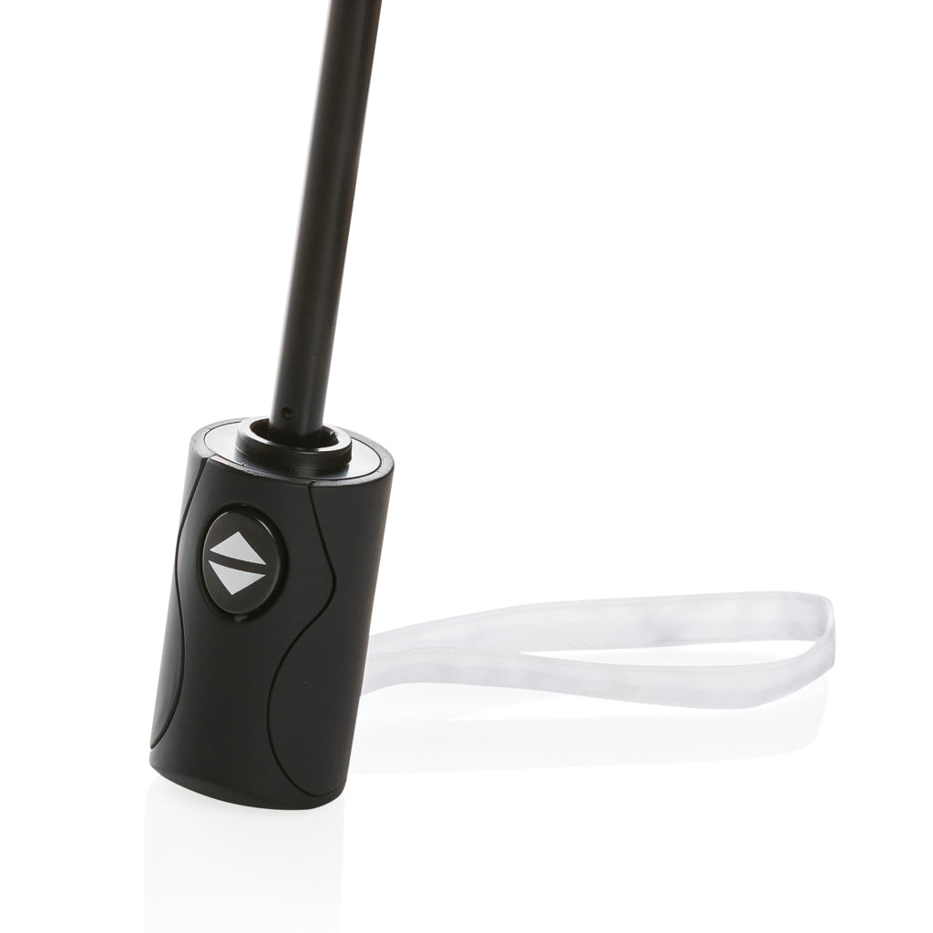 21' Impact AWARE™ RPET 190T auto open/close umbrella - White
