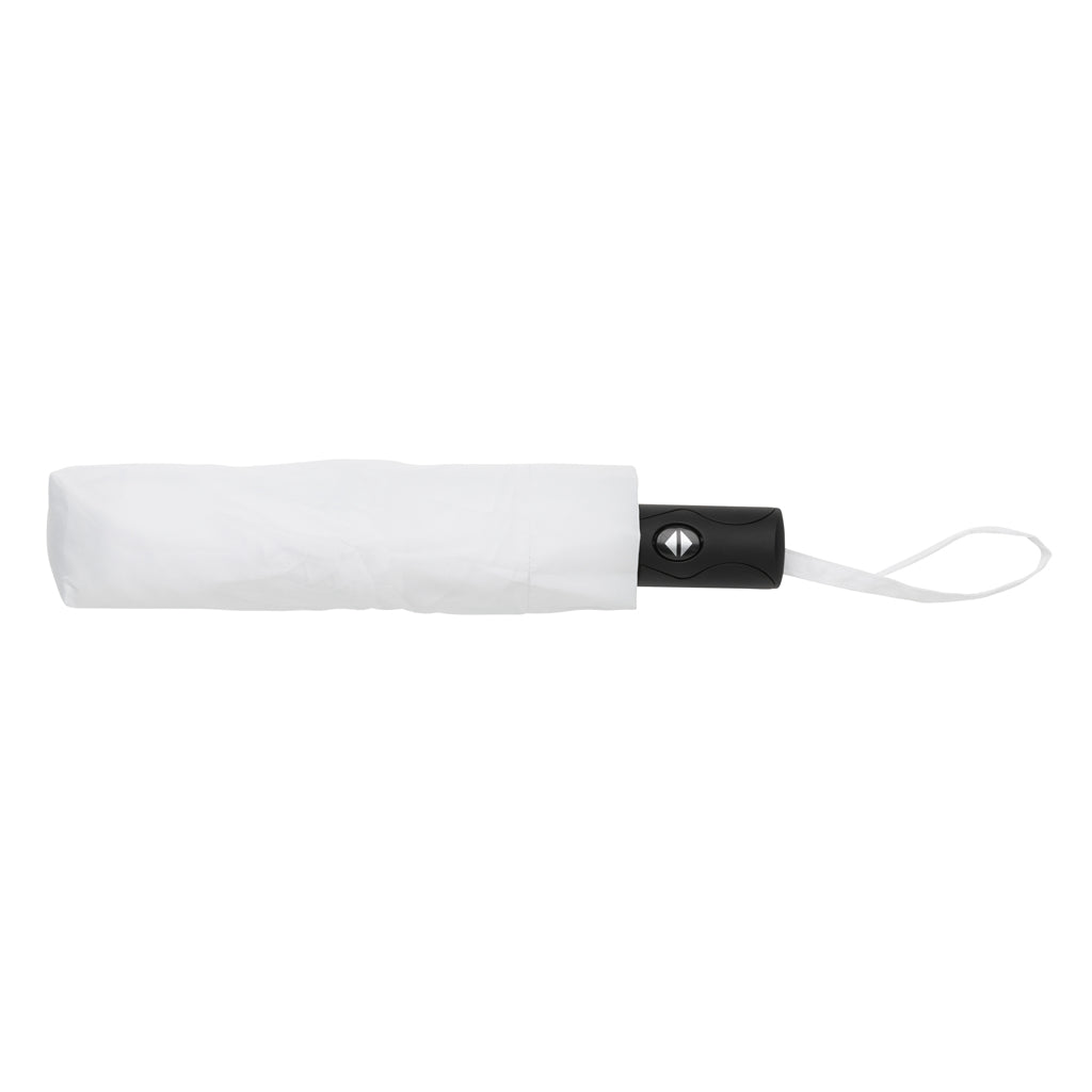 21' Impact AWARE™ RPET 190T auto open/close umbrella - White