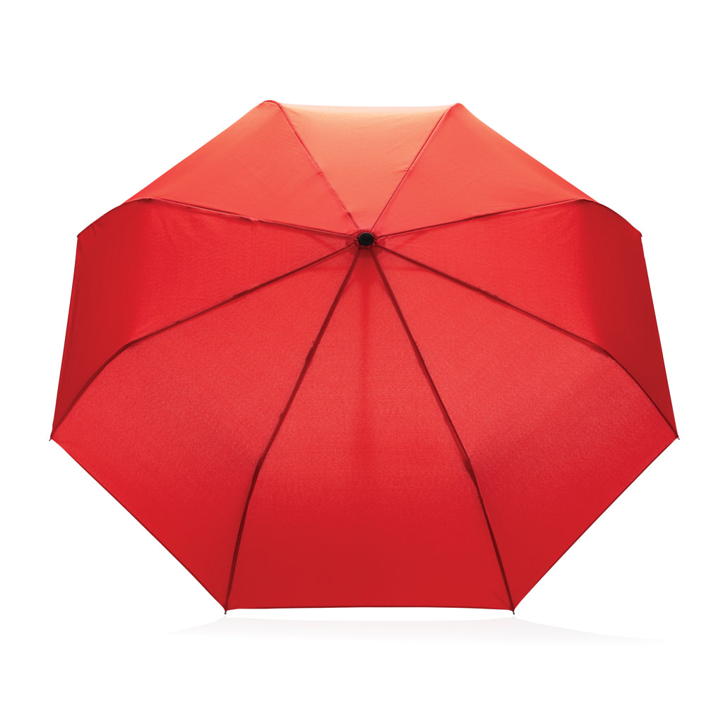 21' Impact AWARE™ RPET 190T auto open/close umbrella - Red