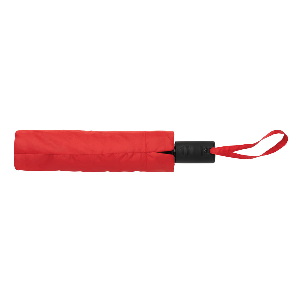 21' Impact AWARE™ RPET 190T auto open/close umbrella - Red