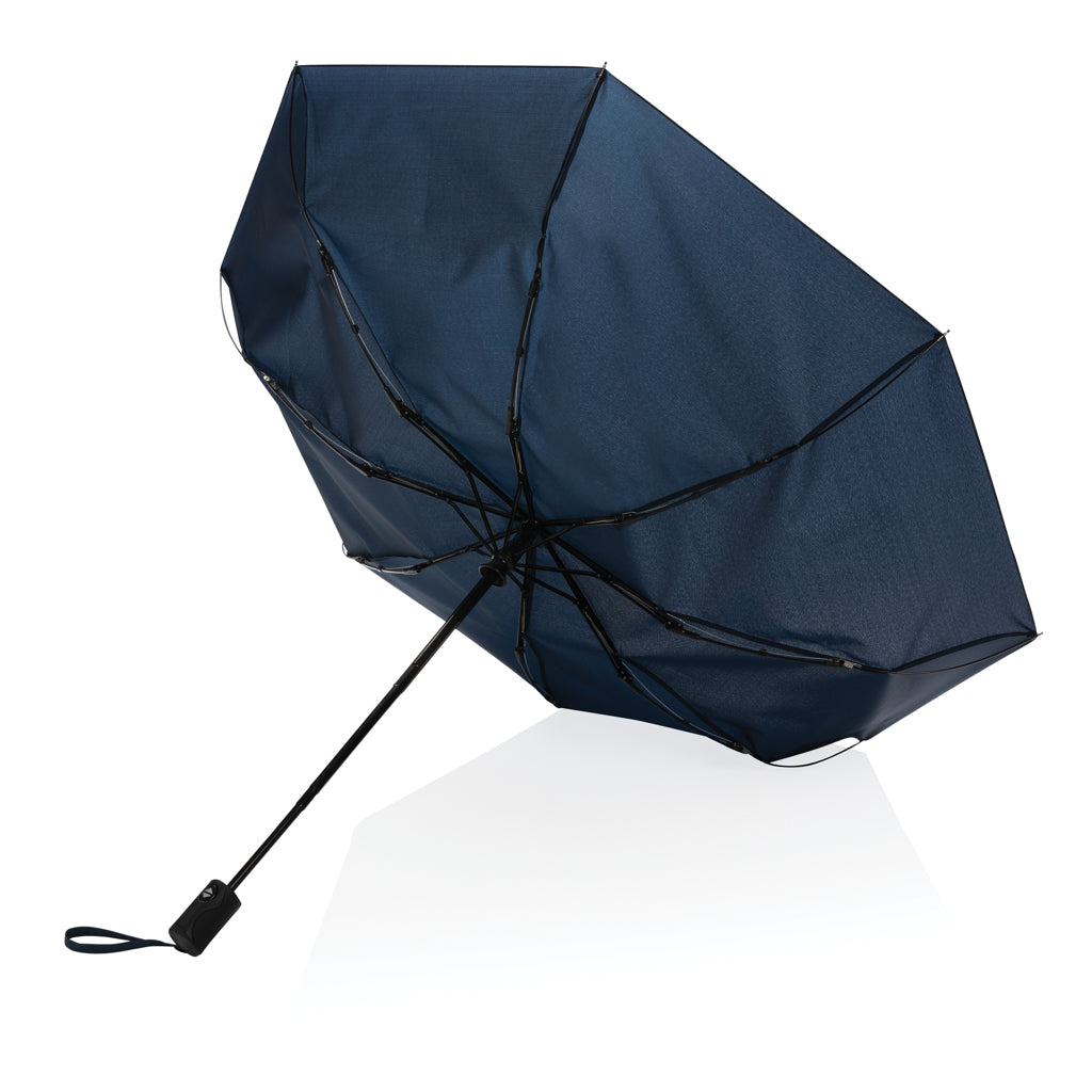 21' Impact AWARE™ RPET 190T auto open/close umbrella - Navy