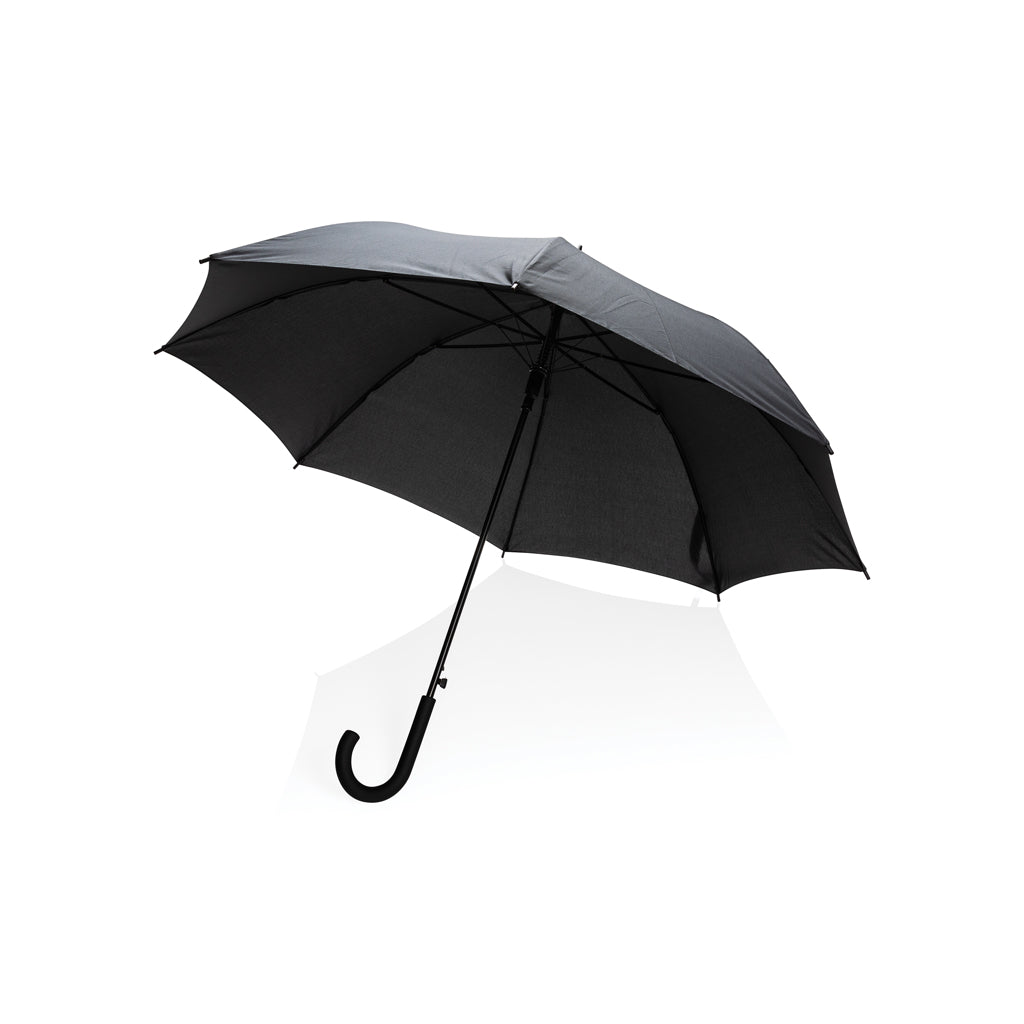 23' Impact AWARE™ RPET 190T standard auto open umbrella - Black
