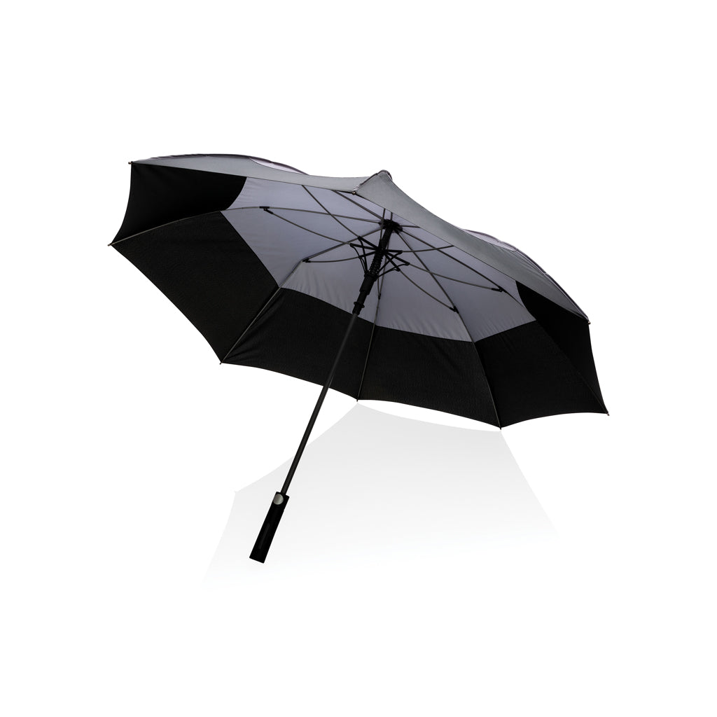27' Impact AWARE™ RPET 190T auto open stormproof umbrella - Anthracite