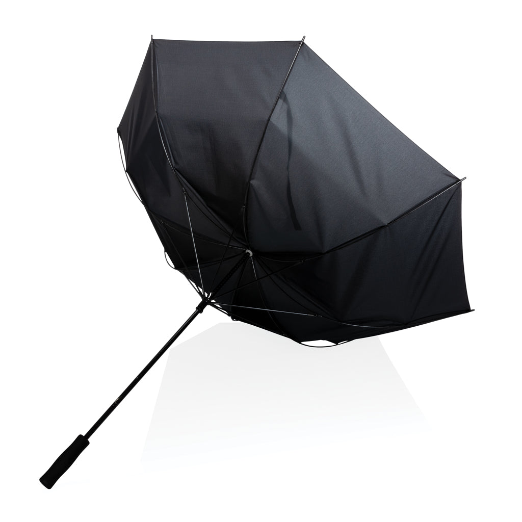 30' Impact AWARE™ RPET 190T Storm proof umbrella - Black