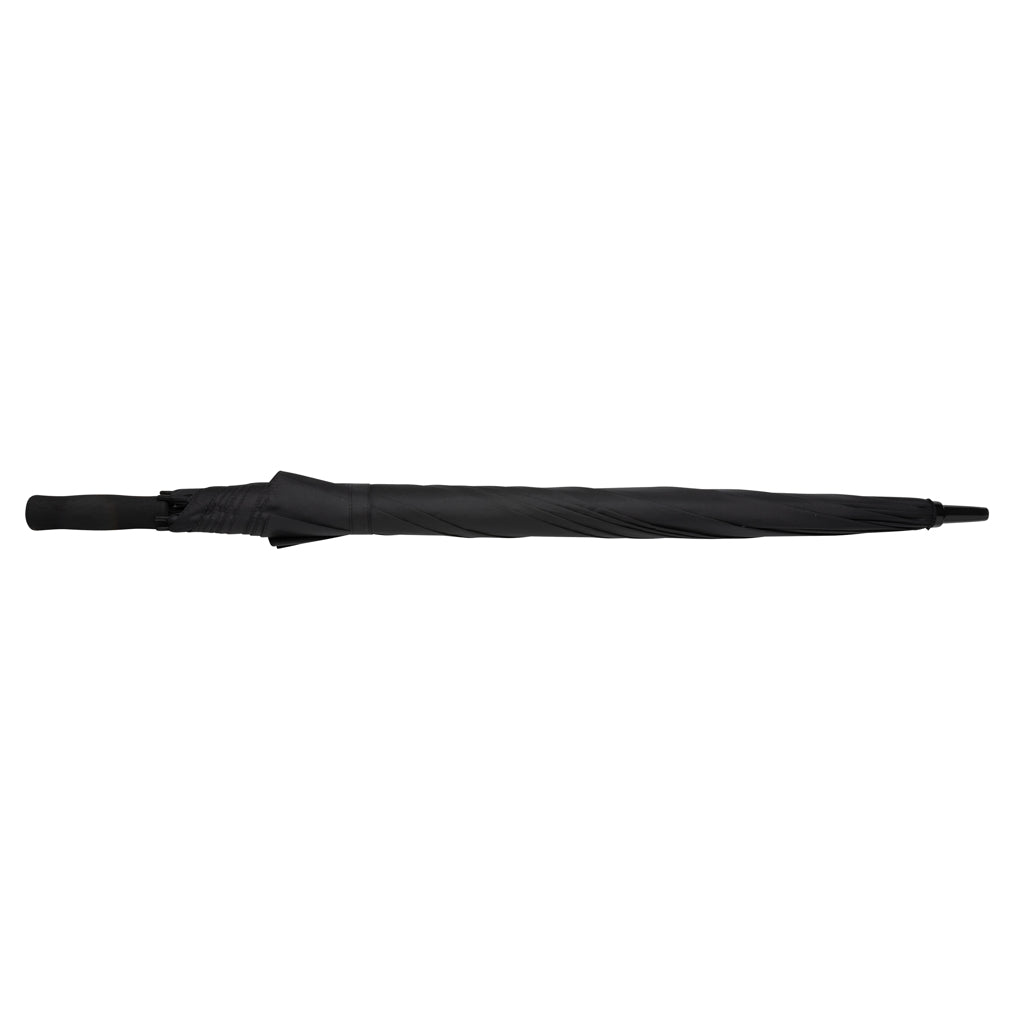 30' Impact AWARE™ RPET 190T Storm proof umbrella - Black