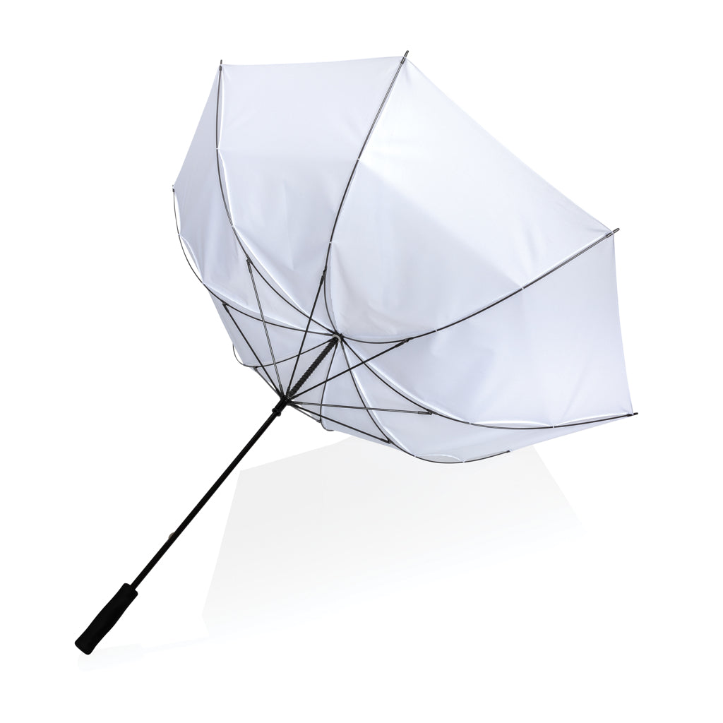 30' Impact AWARE™ RPET 190T Storm proof umbrella - White