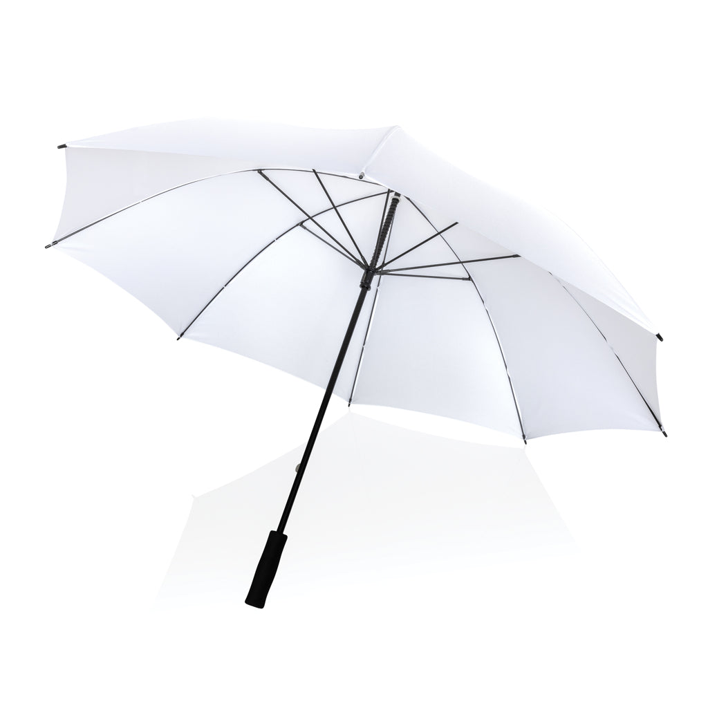 30' Impact AWARE™ RPET 190T Storm proof umbrella - White