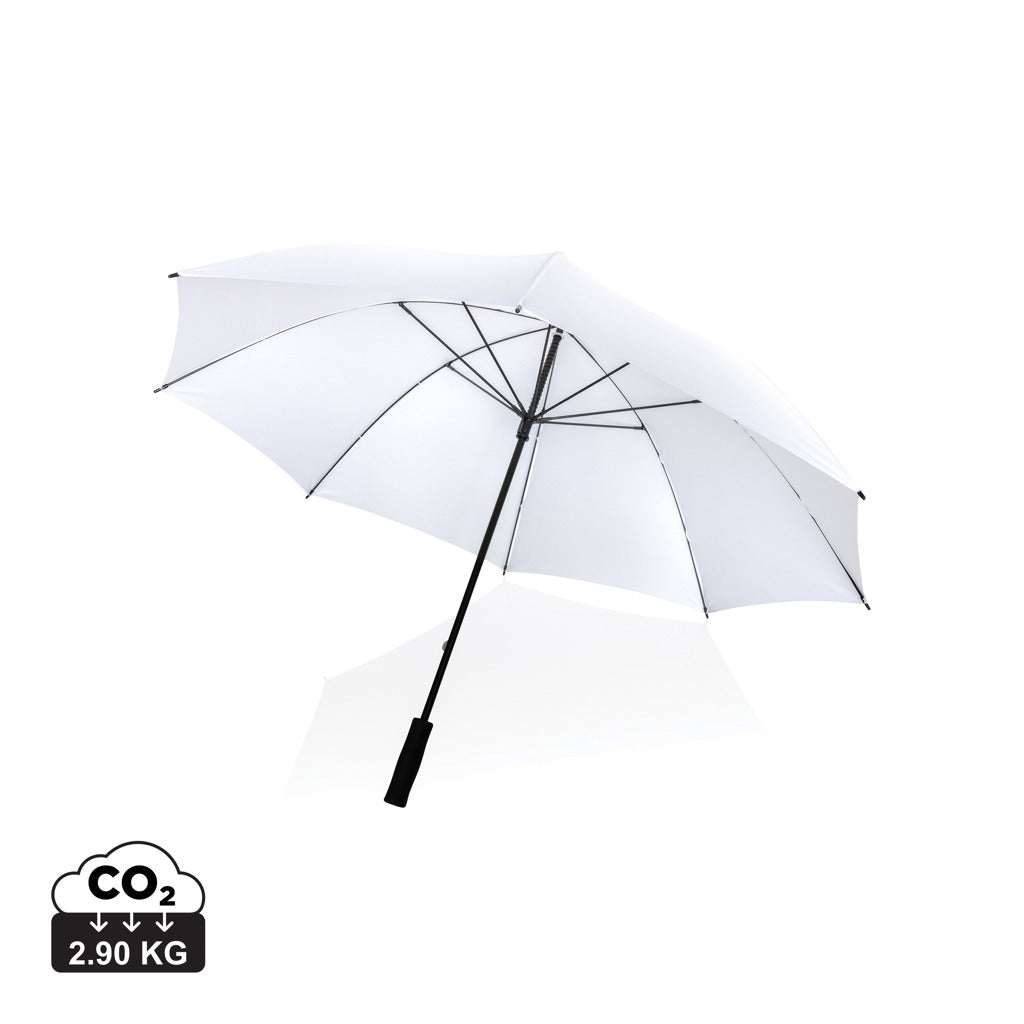 30' Impact AWARE™ RPET 190T Storm proof umbrella - White