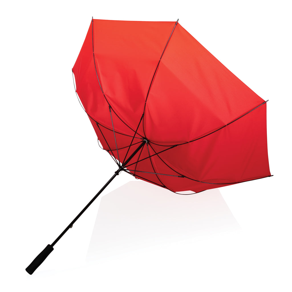 30' Impact AWARE™ RPET 190T Storm proof umbrella - Red