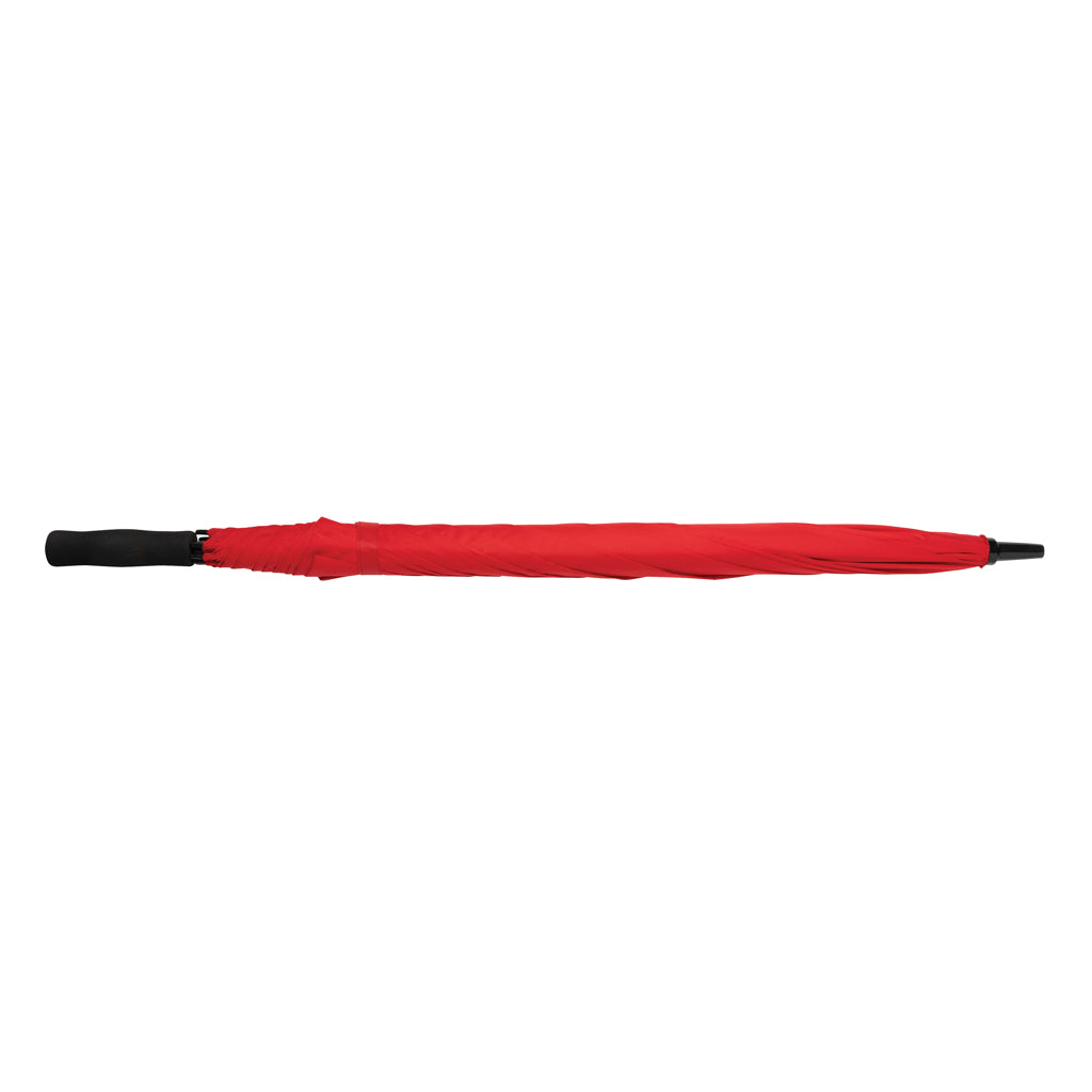 30' Impact AWARE™ RPET 190T Storm proof umbrella - Red
